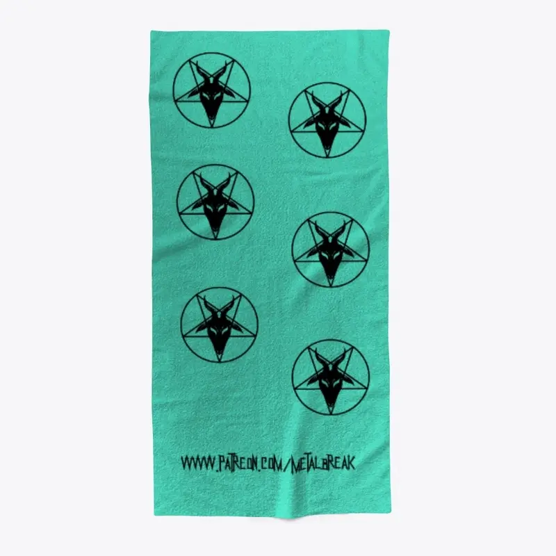 Baphomet beach towel