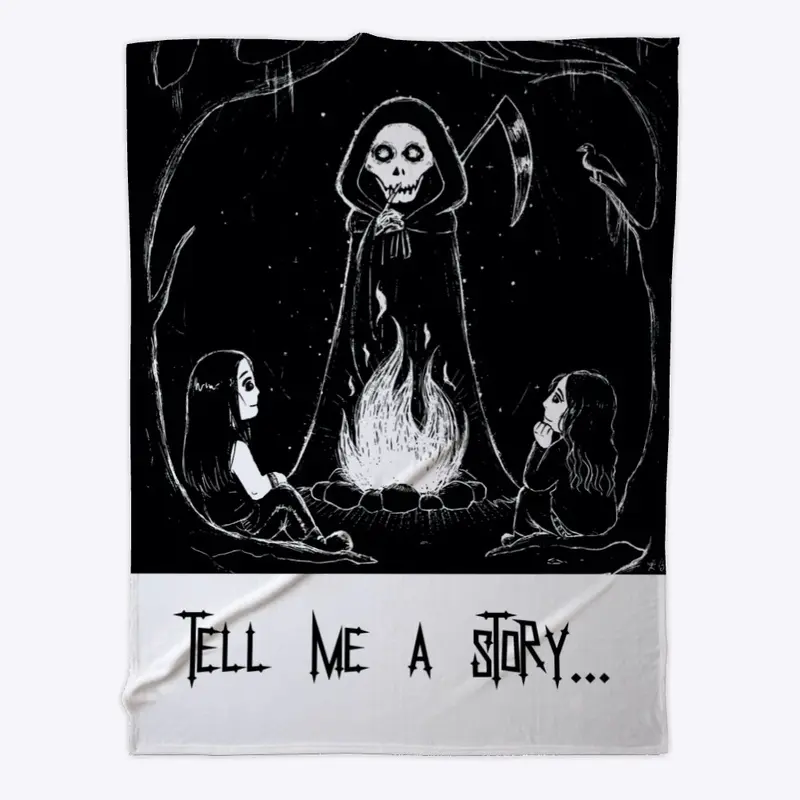 "Tell Me a Story" blanket